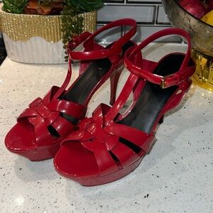 YSL tribute leather heel’s